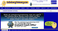 Desktop Screenshot of mahoneyautomall.com