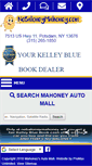 Mobile Screenshot of mahoneyautomall.com